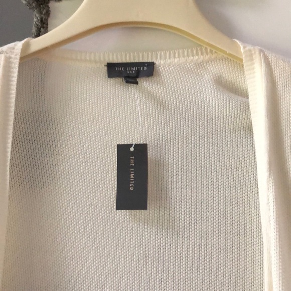 NWT Draped cardigan vest - Picture 2 of 4